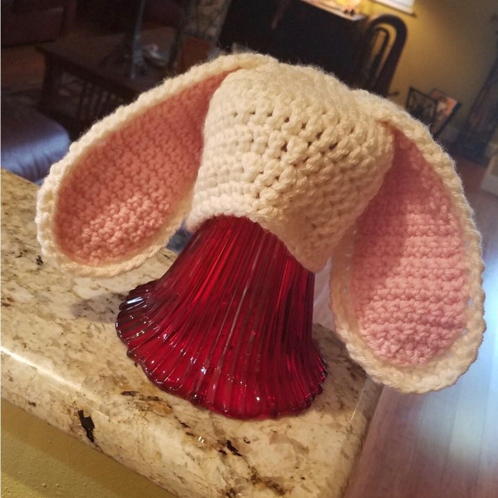 Handmade Lop-eared Rabbit Baby Beanie